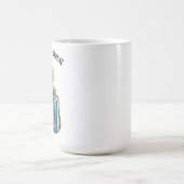 Lehr Liebe Wiederholen Schule Kaffeetasse (Mittel)