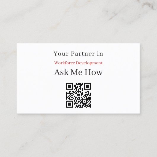 Lehranstalt Visitenkarte (Rückseite)