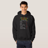 Lehrassistent Lustiger Bericht Würdigung  Hoodie (Vorne ganz)