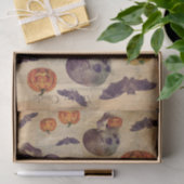 Lehrbuch Halloween Paper Skulls Fleets Seidenpapier (Geschenk)