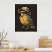 Lehrbuch-Illustrationspopster Poster (Küche)