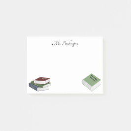 Lehrbücher Post-it Klebezettel