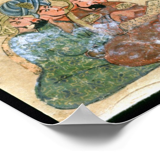 Lehre Aristoteles Poster (Ecke)