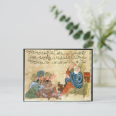 Lehre Aristoteles Postkarte (Stehend Vorderseite)