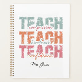 Lehre Barmherzigkeit, Personalisierte Lehrerin Planer