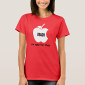 Lehre. Dafür gibt es keine App. Lehrangebot T-Shirt (Vorderseite)