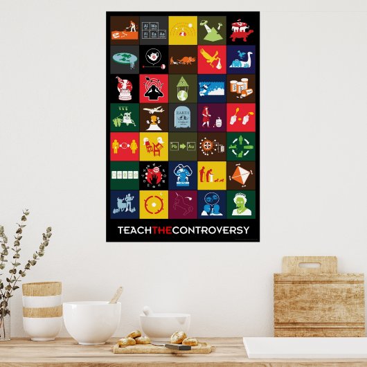 Lehre das Poster der Kontroverse (Küche)