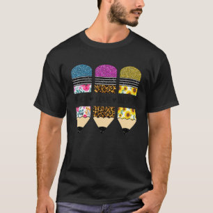 Lehre der Liebe Inspirierte Leopard-Bleistift-Lehr T-Shirt