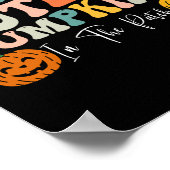 Lehre die Niedlichsten Kürbis in den Patch-Lehrer- Poster (Ecke)