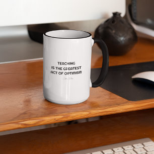 Lehre die Tasse des Lehrers ändern