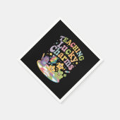 Lehre glückliche Charms Lehrer St Patricks Tag Serviette (Ecke)