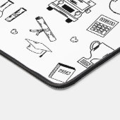 Lehre Inspirierend Liebe: Personalisiert Modernes  Schreibtischunterlage (Ecke)