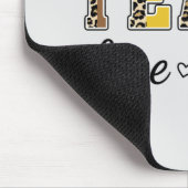 Lehre, Liebe, Inspirier Mousepad (Ecke)