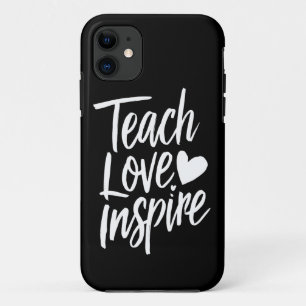 Lehre Liebe Inspirieren Lehrer-Tag-Geschenk Lehrer Case-Mate iPhone Hülle