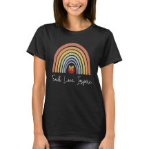 Lehre Liebe Inspirierendes Süßes Lehrer T-Shirt