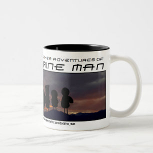 Lehre-Mann!! Band der Bruder-Tasse Zweifarbige Tasse