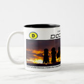 Lehre-Mann!! Band der Bruder-Tasse Zweifarbige Tasse (Links)