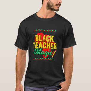 Lehre schwarze Geschichte Monat Kinder schwarzen L T-Shirt
