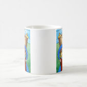 Lehre Sie Fleißig Becher Kaffeetasse (Mittel)