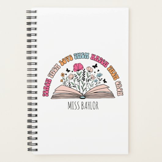 Lehre sie, Liebe sie, beobachte, wie sie Lehrer we Planer (Vorderseite)