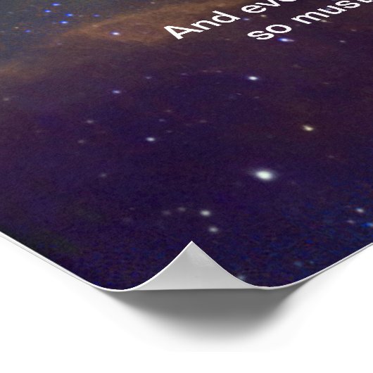 Lehre von Kahlil Gibran Poster (Ecke)