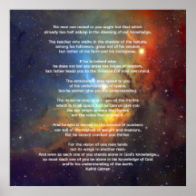 Lehre von Kahlil Gibran