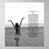 Lehre von Kahlil Gibran Poster (Vorne)