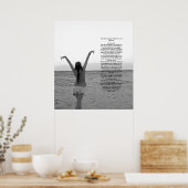 Lehre von Kahlil Gibran Poster (Küche)