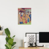 Lehre von "Les Georgics" Poster (Heimbüro)