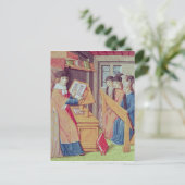Lehre von "Les Georgics" Postkarte (Stehend Vorderseite)