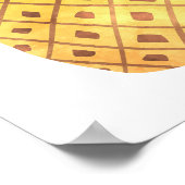 Lehre wie ein Ananas-Poster Poster (Ecke)