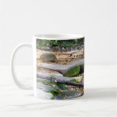 Lehren aus dem Leben Mutter Tiger und Jungen Kaffeetasse (Links)