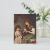 Lehren aus dem Zusammenwirken von Eugene de Blaas Postkarte (Stehend Vorderseite)