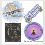 Lehren aus einem Kurs in Wunder Set 1 Aufkleber (Blatt)