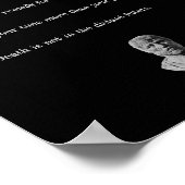 Lehren aus Seneca Poster - Stoische Philosophie (Ecke)