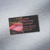 Lehren aus Webwebe Magnetische Visitenkarte (Beispiel)