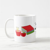 Lehren bringt mich zum Lächeln Kaffeetasse (Links)