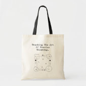 Lehren der Kunst des präzisen Denkens | Mathematis Tragetasche (Vorne)