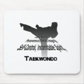 Lehren der Taekwondo-Mausunterlage Mousepad (Vorne)
