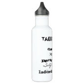 Lehren der Taekwondo-Wasser-Flasche Trinkflasche (Links)