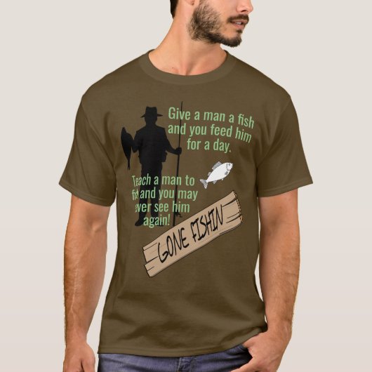 Lehren eines Mannes zum Funny Funny T - Shirt (Vorderseite)