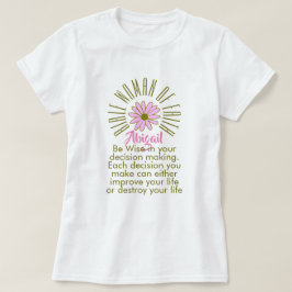 Lehren für Bibelfrauen des Glaubens Abigail Christ T-Shirt