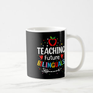 Lehren für zukünftige Zweisprachige - Spanischlehr Kaffeetasse