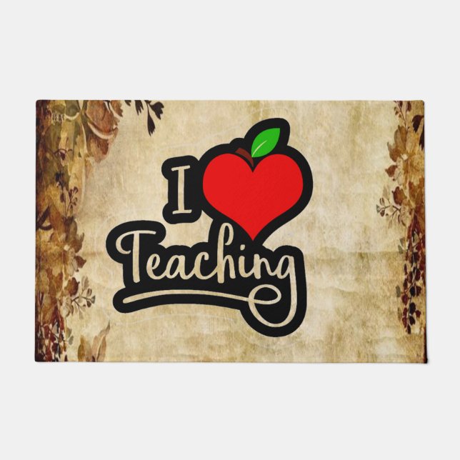 Lehren Fußmatte (Vorderseite)