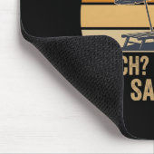 Lehren Gedanke Sagte Strand Lustiger Lehrer Sommer Mousepad (Ecke)