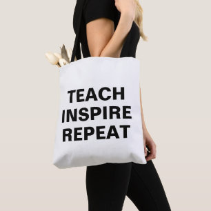 Lehren Inspirieren Wiederholen Motivationsdesign Tasche