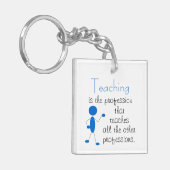Lehren ist das Handwerk... Inspirationsangebot Schlüsselanhänger (Vorderseite links)