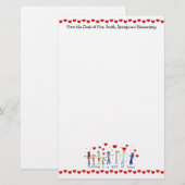 Lehren ist ein Werk der Magie Briefpapier (Vorne/Hinten)