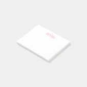Lehren ist ein Werk des Herzens Post-it Klebezettel (angewinkelt)