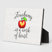 Lehren ist ein Werk des Herzlehrers Fotoplatte (Seite)